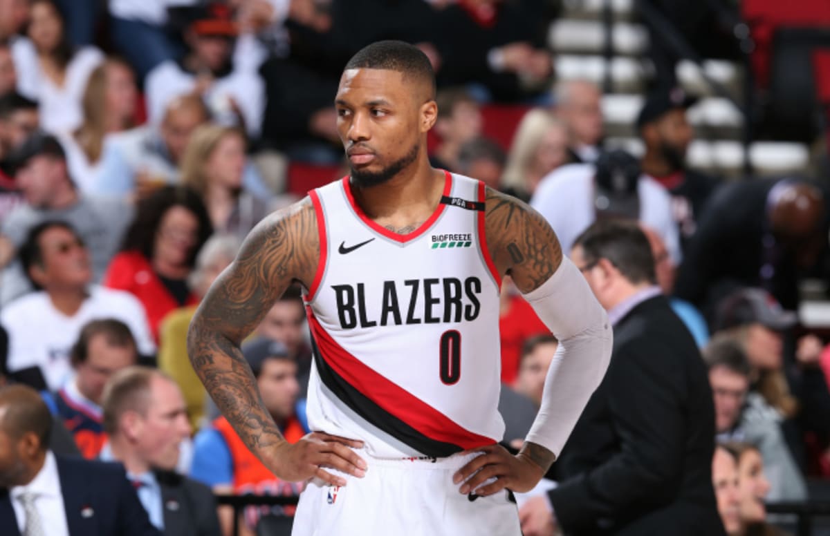 dame lillard calls denver radio show host  clown complex