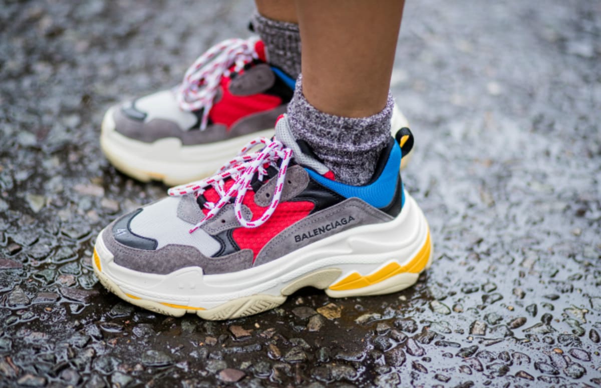 puma thunder vs balenciaga