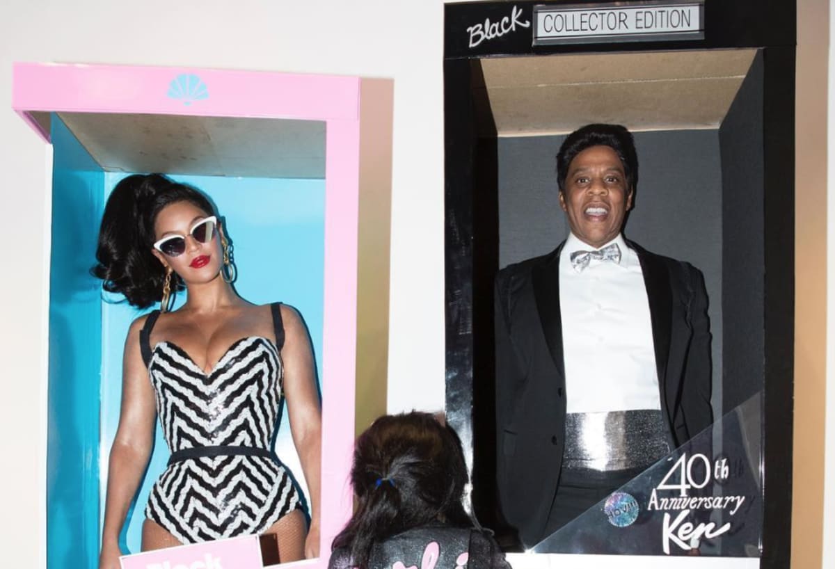 Beyoncé and Jay Z Win Halloween With Black Barbie and Ken Costumes 