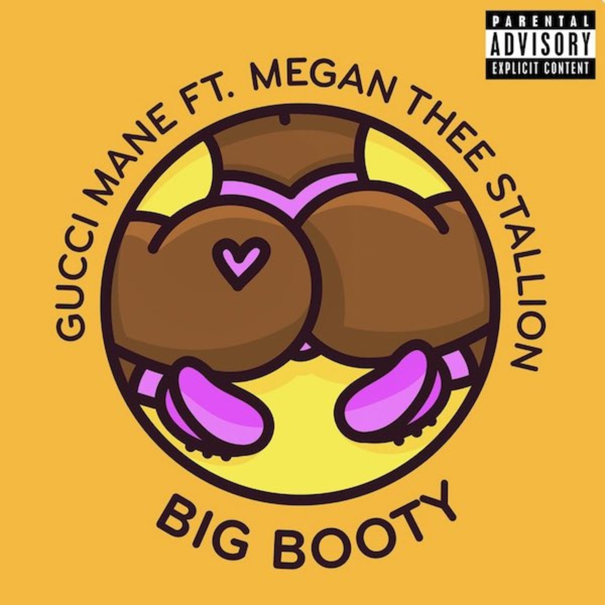 Image result for Gucci Mane – Big Booty (feat. Megan Thee Stallion)