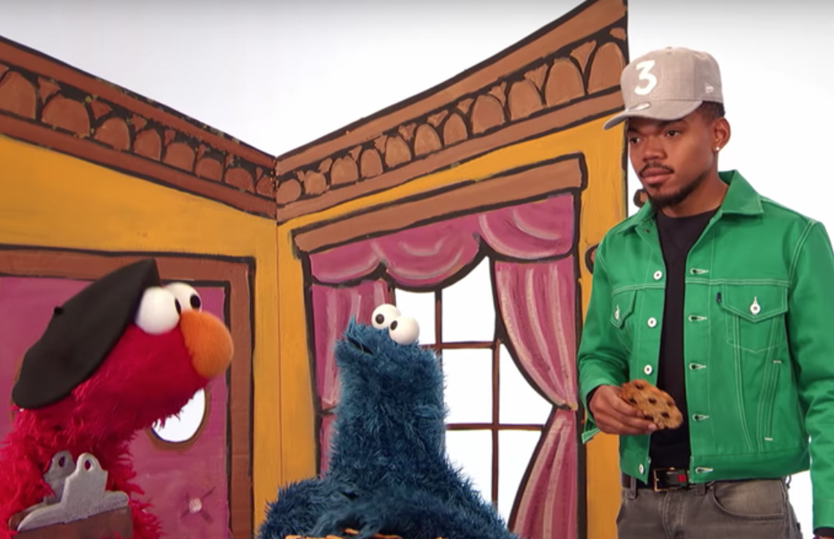 Watch Chance the Rapper Appear Alongside Elmo and Cookie Monster on ...