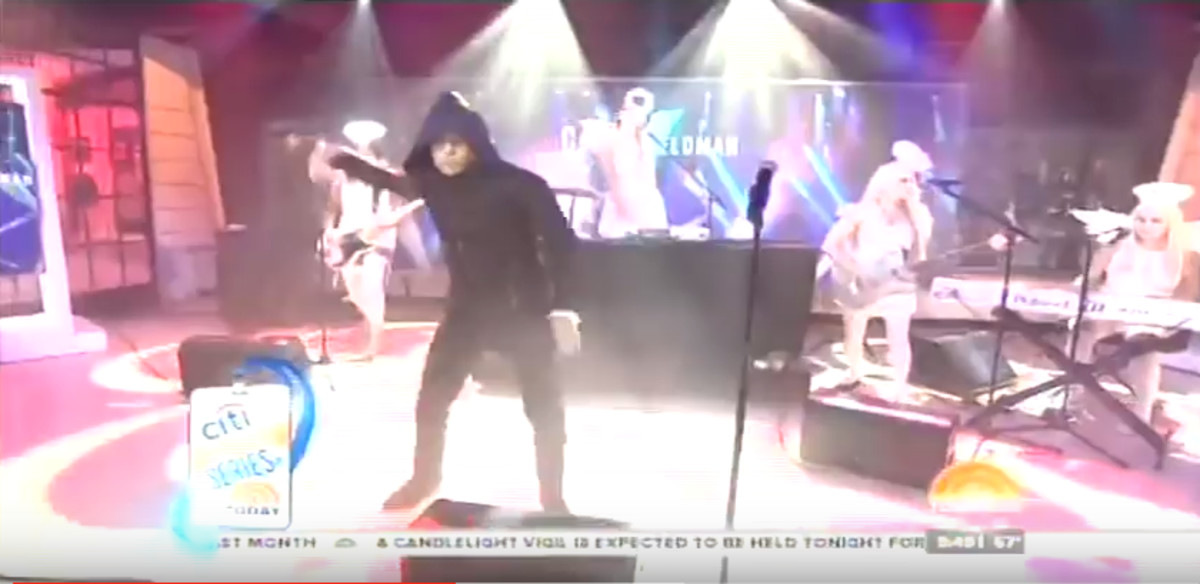 Corey Feldman Gives Bizarre Performance on 'Today' Complex