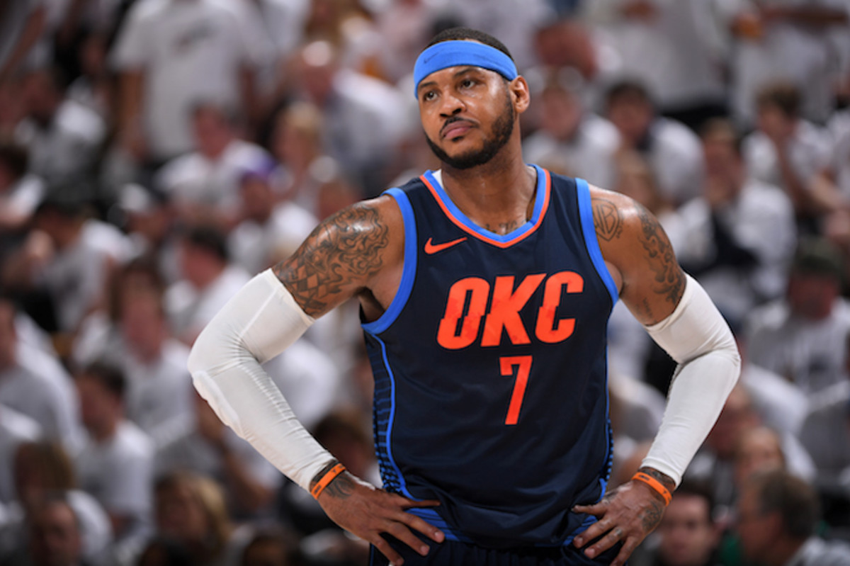 Carmelo Anthony Says Thunder Had 'No Strategy to [Him ...