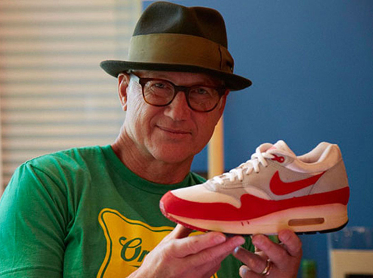Tinker Hatfield with the Air Max One