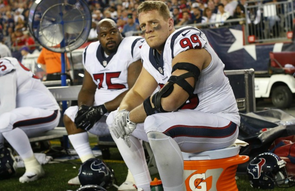 J.J. Watt Came Dangerously Close to Losing a Leg Last Season Due to a Staph Infection ...1200 x 776