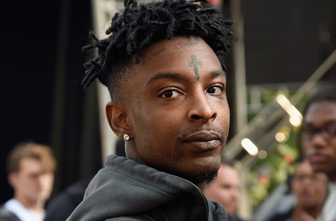 21 Savage Issues an Apology for "Soft Ass N***as" Coming 