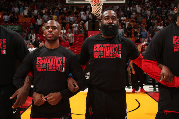 The Rockets Blocked The Secret Entrance To The Clippers