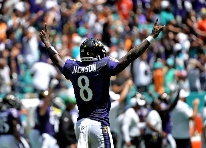 Lamar Jackson Ravens Dolphins 1 2019