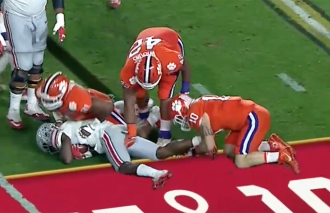 Clemson Star Explains Why His Teammate Grabbed An Ohio State