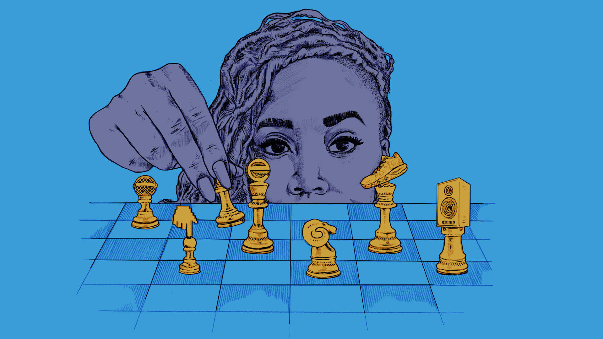 Managing Artists Can Be a Chess Match But Ebonie Ward's a Grandmast. 