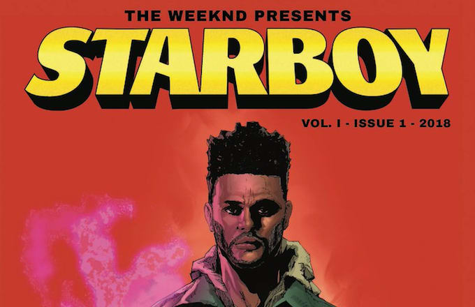 Weeknd Starboy comic