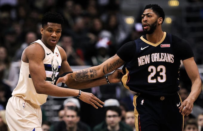 “anthony davis and giannis antetokounmpo”的图片搜索结果