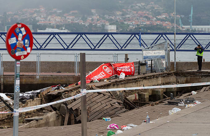 Image result for SPAIN Festival Boardwalk Collapse News, "AugUST 13, 2018"
