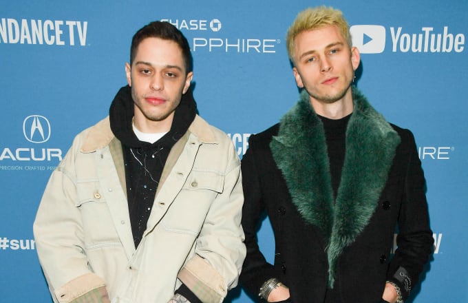 Machine Gun Kelly Is a Big Fan of Pete Davidson and Kate ...