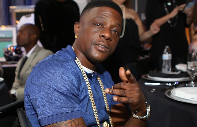 Boosie Badazz Embraces Marine Combat Veteran and Magic Occurs