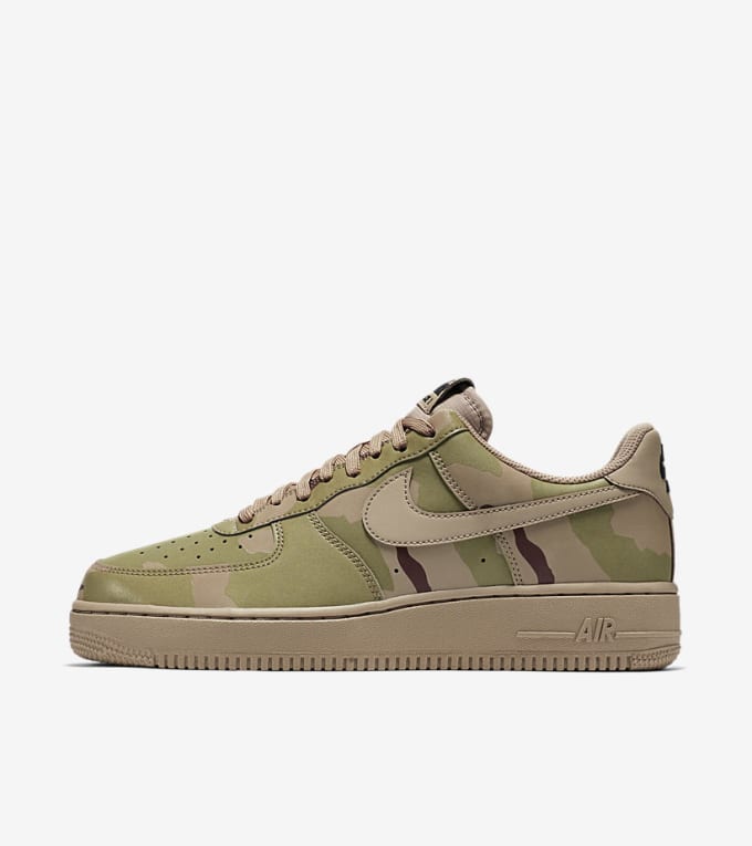 air force 1 denim camo