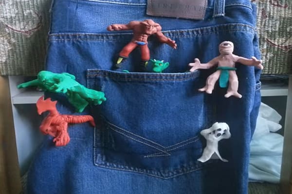 little plastic monster toys 90s