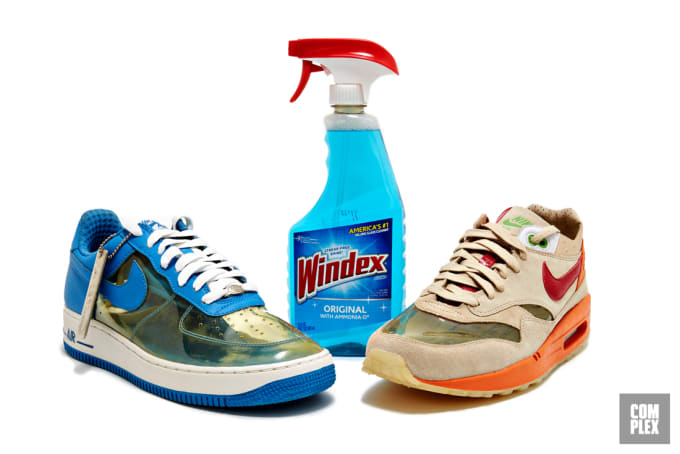 nike clear heel sneakers