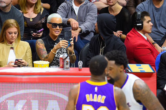Amber Rose is currently dating AE (Vice President)..