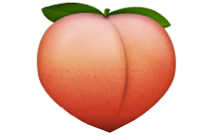 Image result for peach emoji