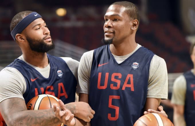 DeMarcus Cousins Calls the Media Out for How They Treat Kevin Durant