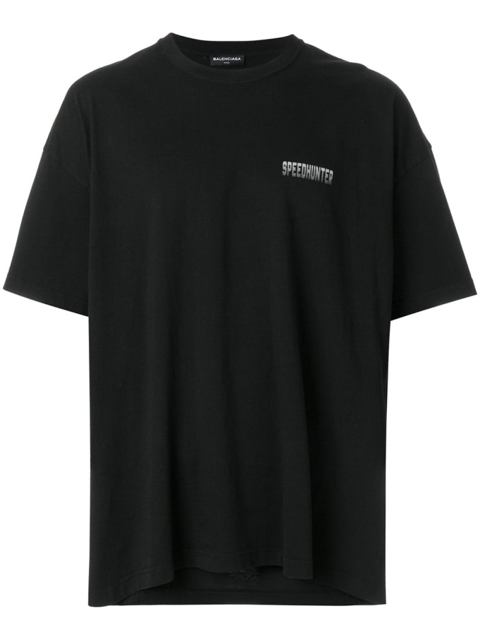 Balenciaga 'Speedhunter' Double-Hem T-shirt - The Best T-Shirts to Buy ...