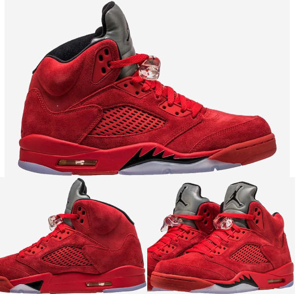 Air Jordan V "Red Suede"