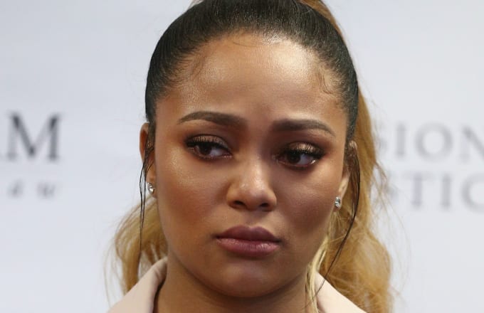 Teairra Mari (pictured) and her attorneys Lisa Bloom and Walter Mosely