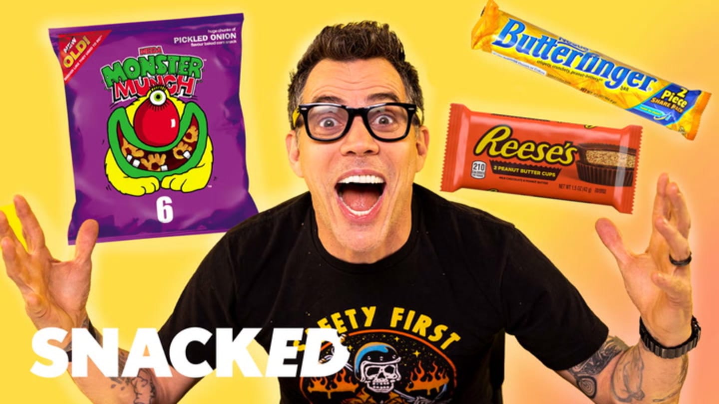 Steve-O Breaks Down His Favorite Snacks | Snacked