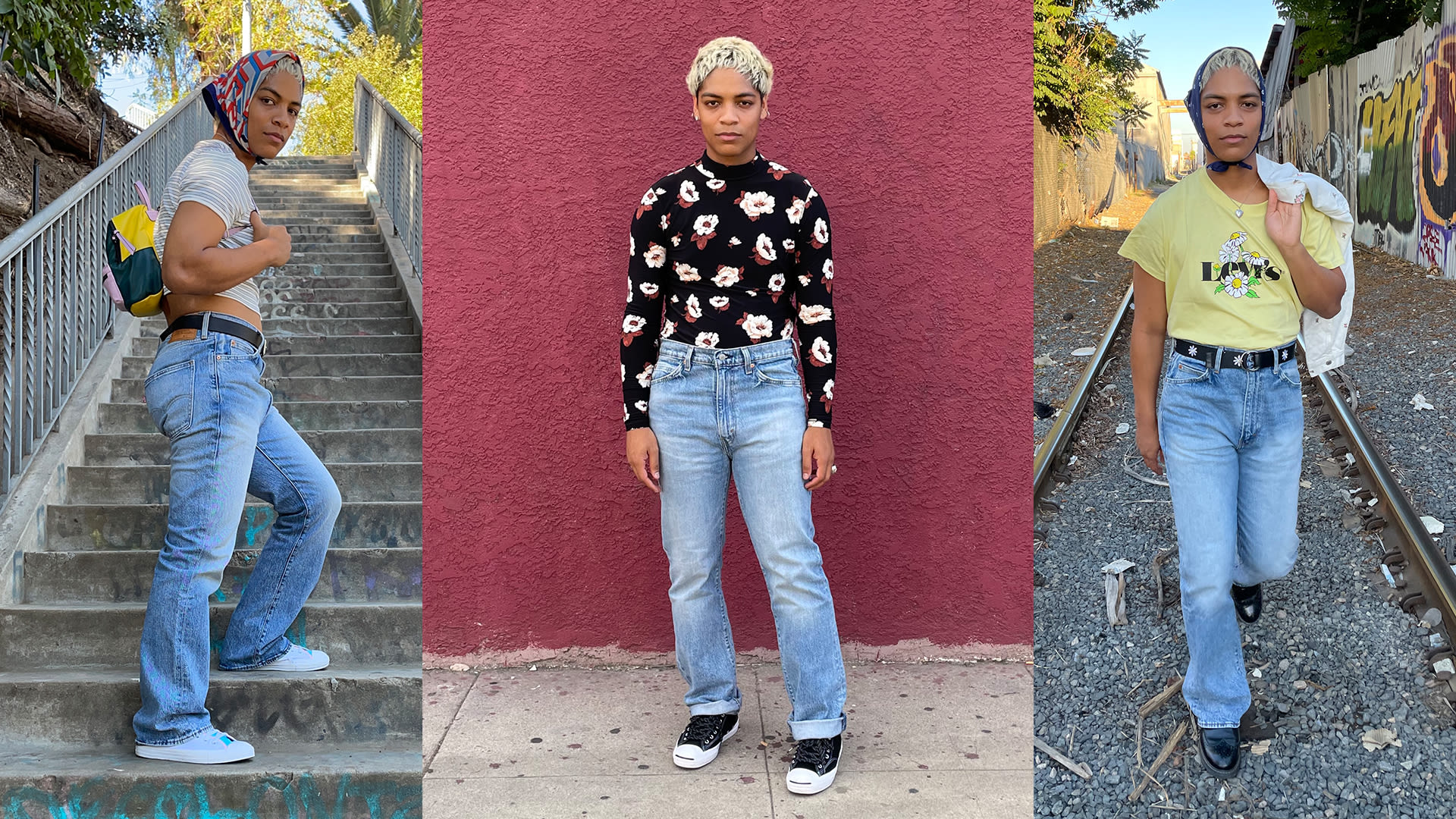 How to Wear Levi's® So High Pants With Prints During Fall | Complex