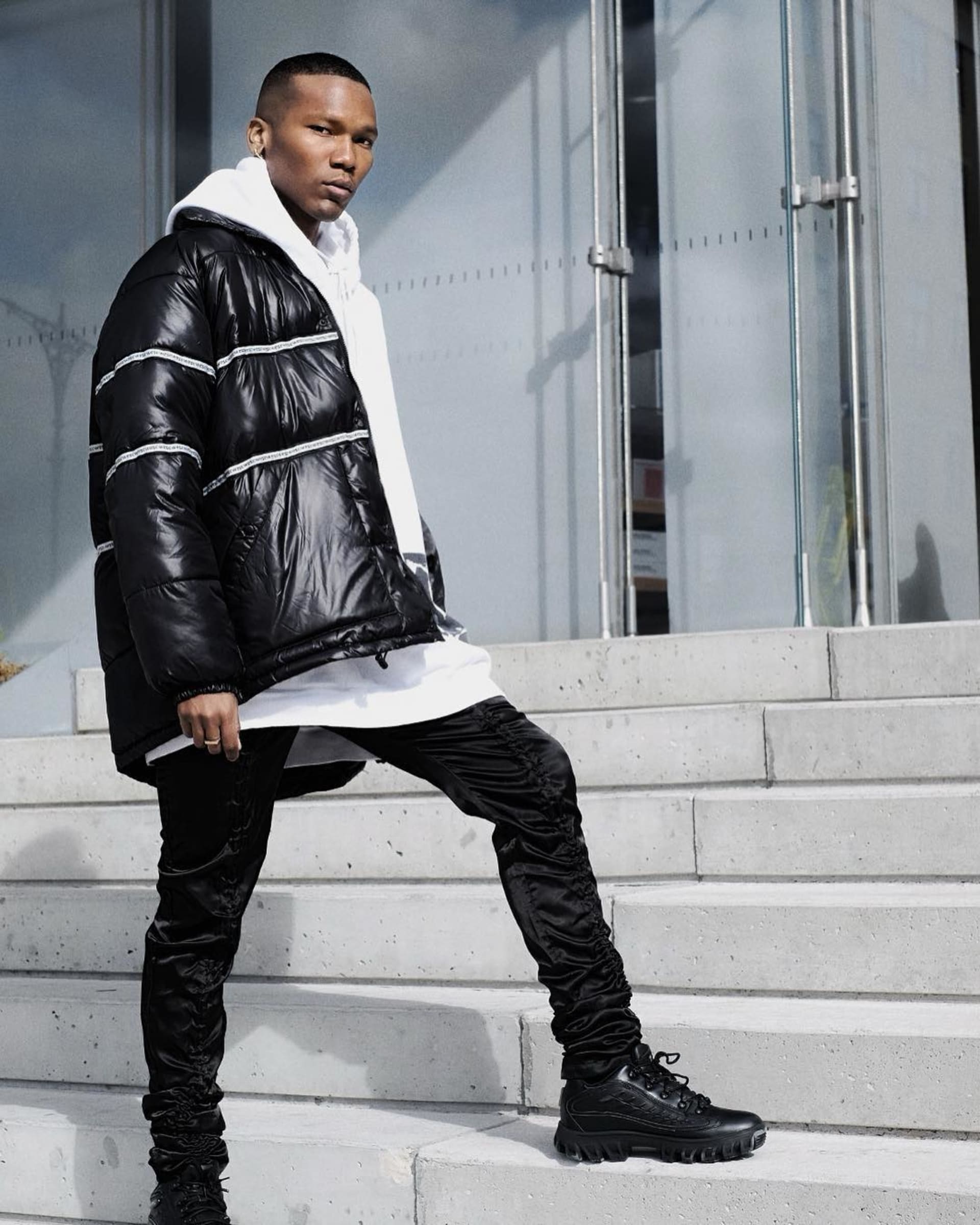 Black lugz boots clearance
