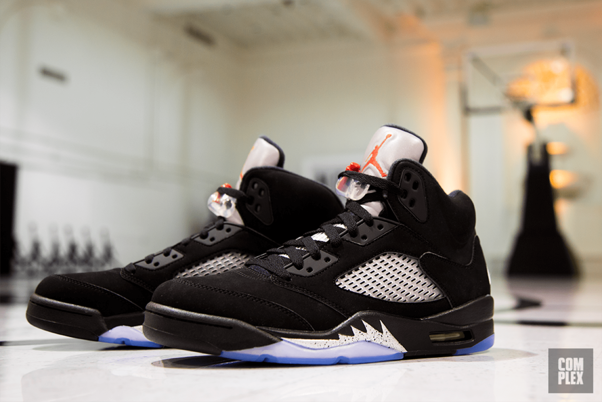 air jordan 5 black metallic