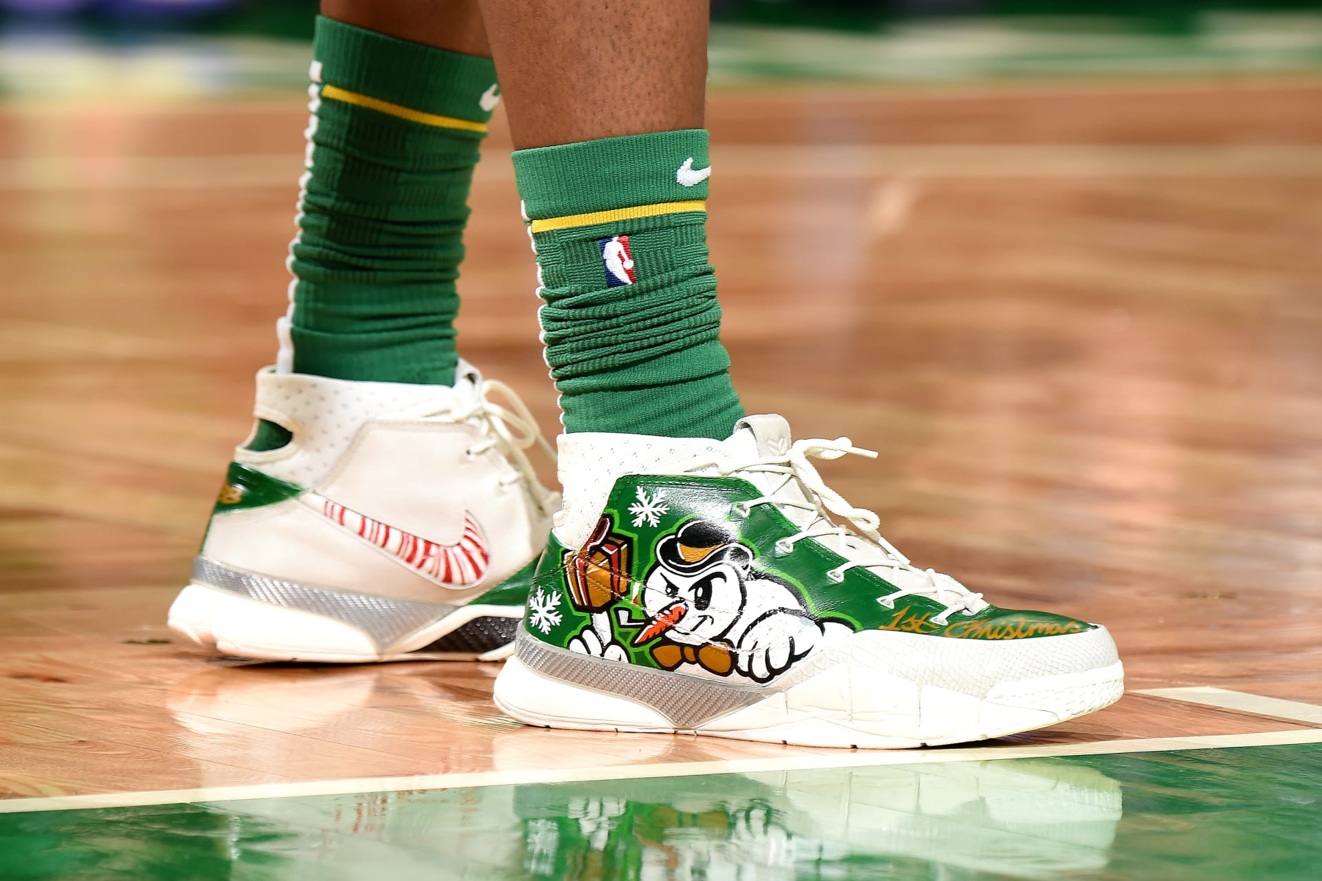 nba christmas shoes