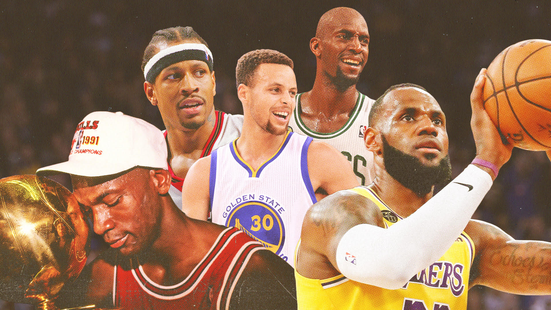 Best NBA Players Ever 2021 LeBron MJ Curry KG Iverson