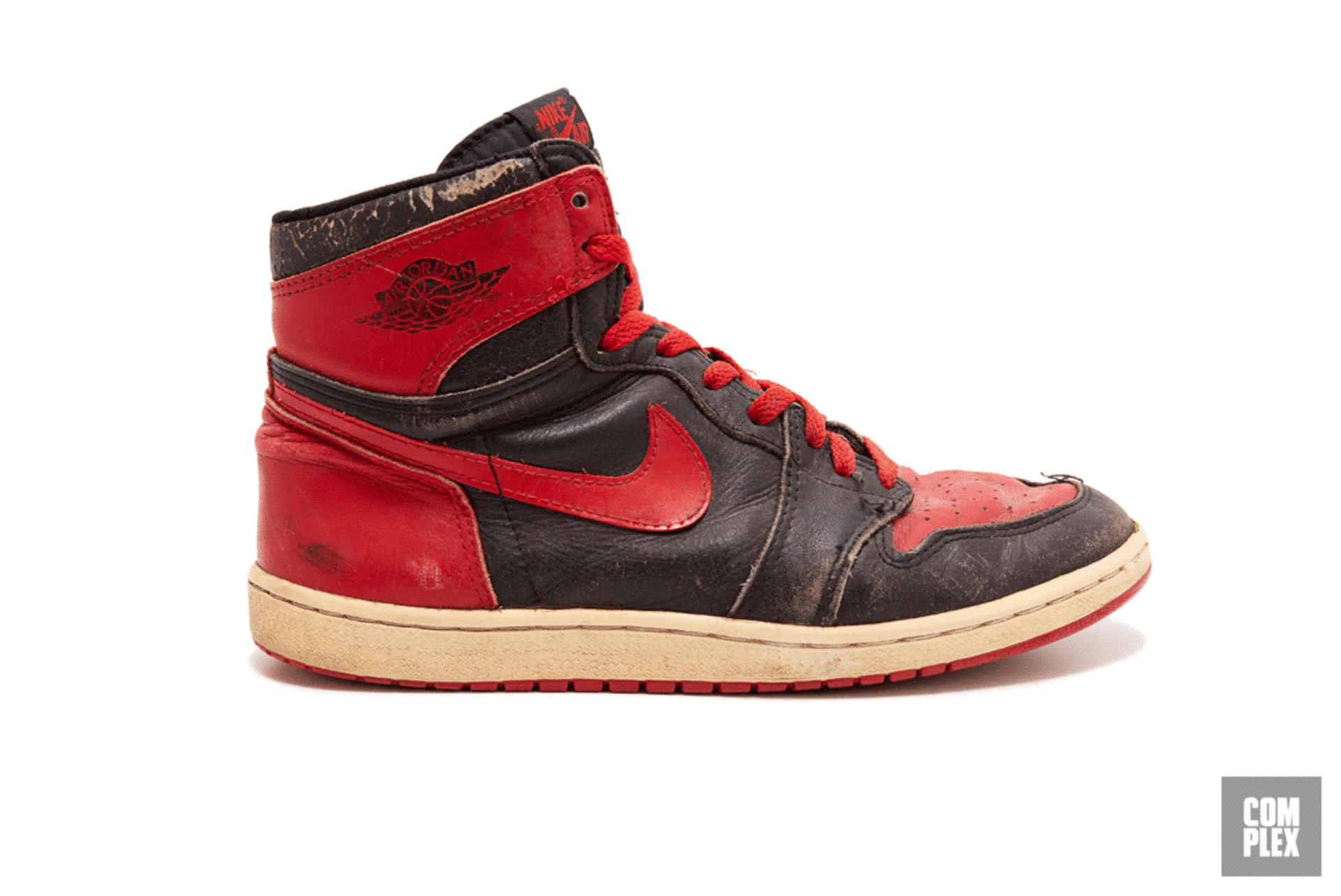 nike air jordan 1 red and black original