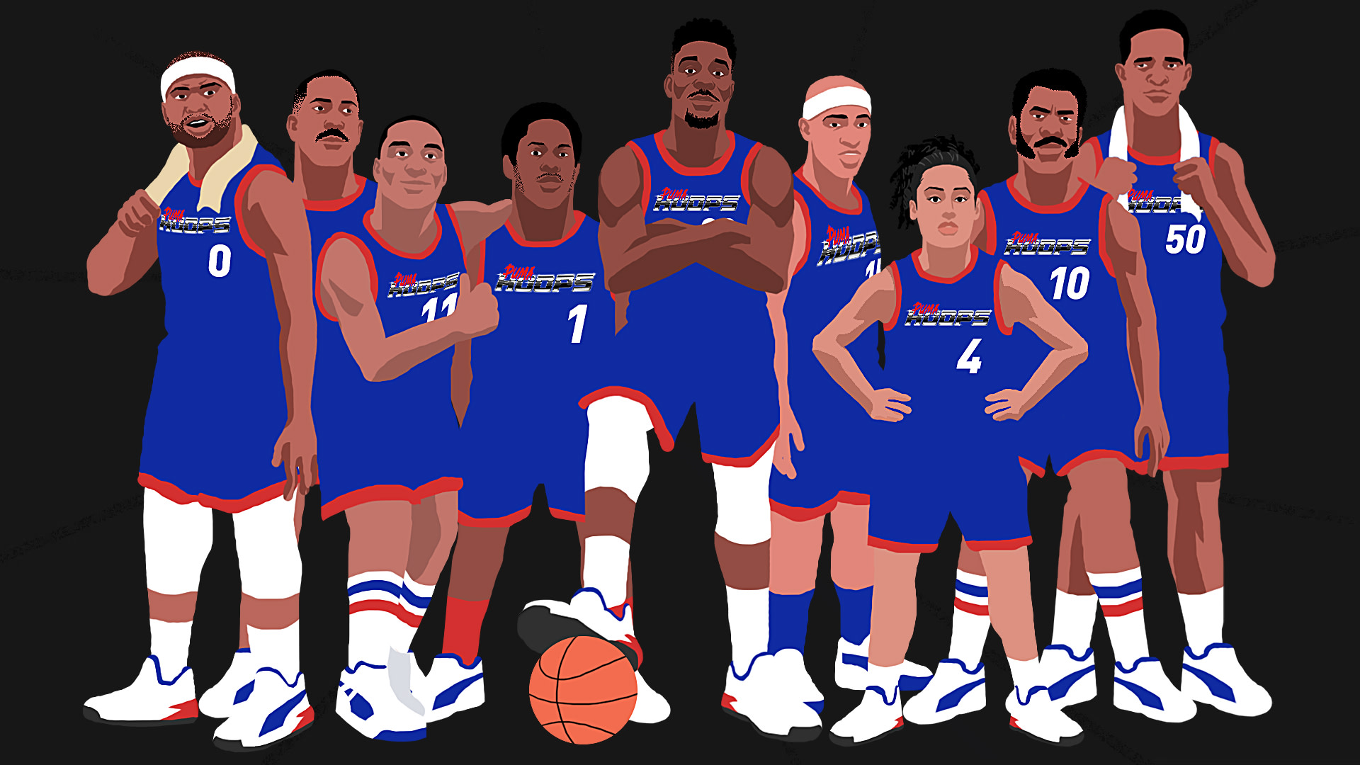 Puma nba athletes on sale