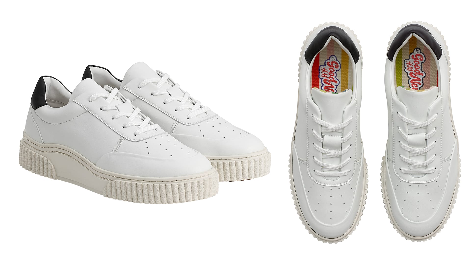 H M Collaborates With Good News On This New Sustainable Sneaker Capsule Complex