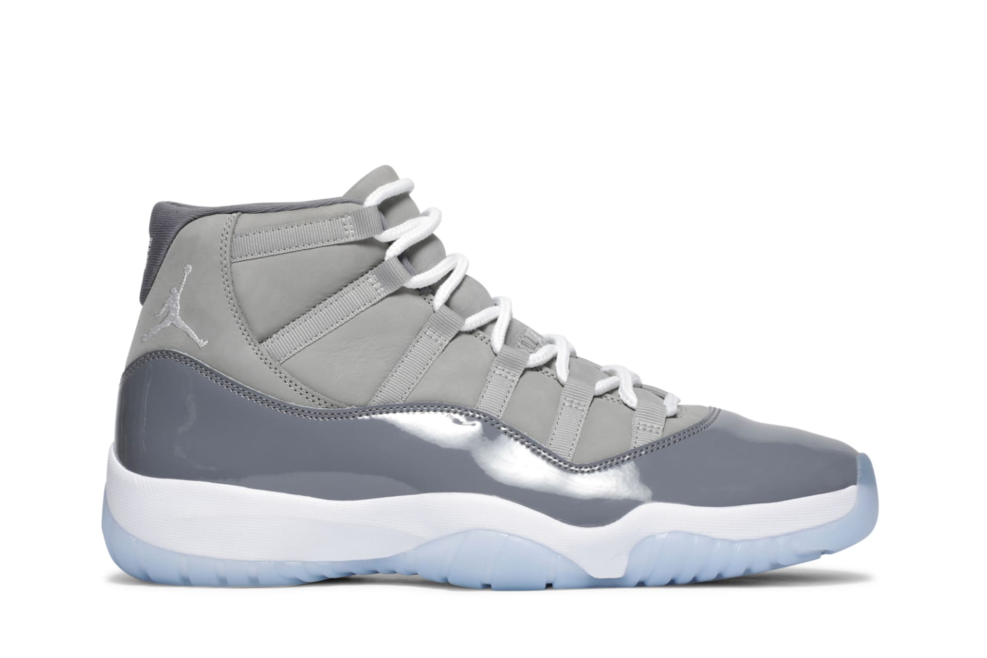 grey leather jordans