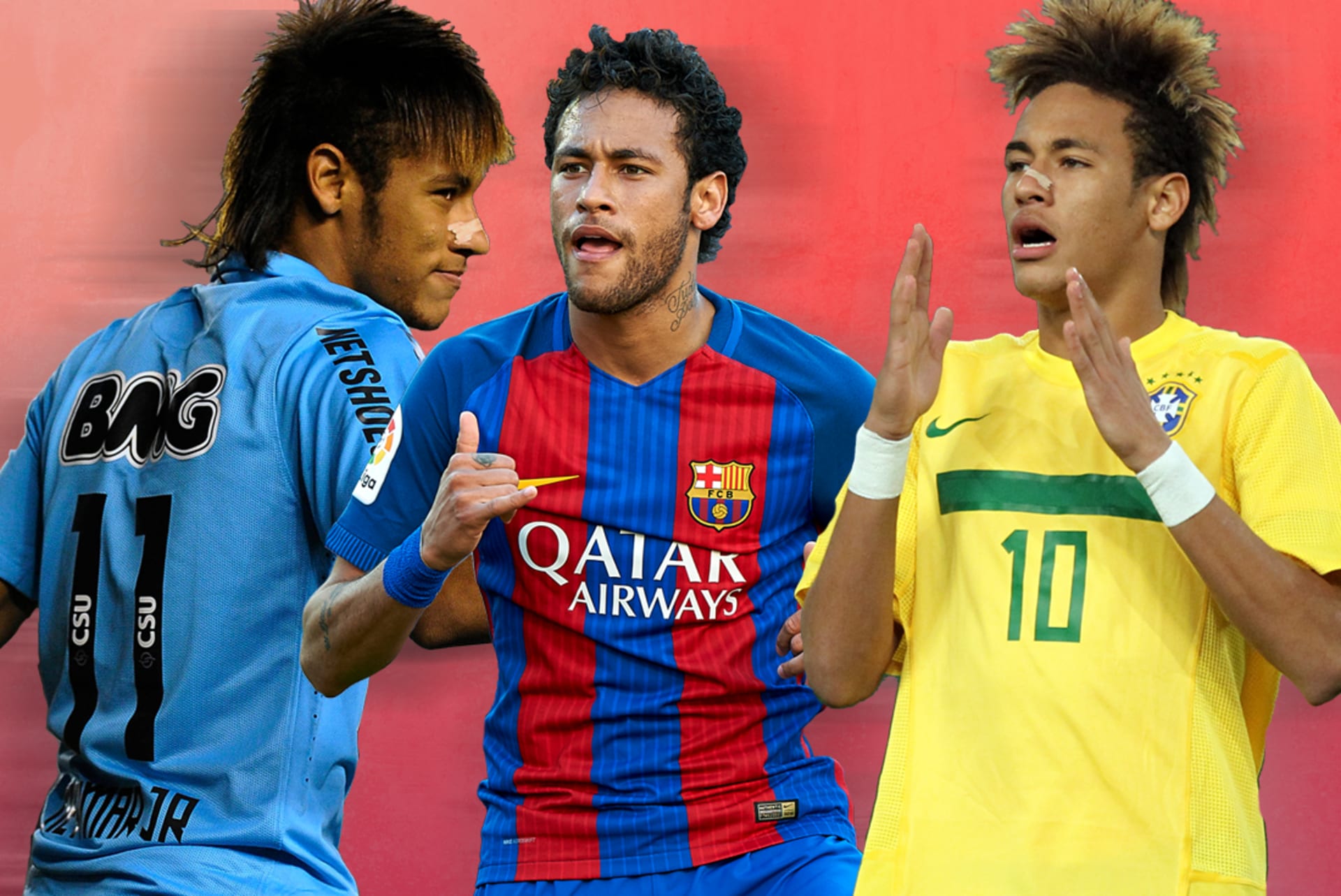 Neymar Jr. Rocks Blue Hair in New Nike Ad - wide 5