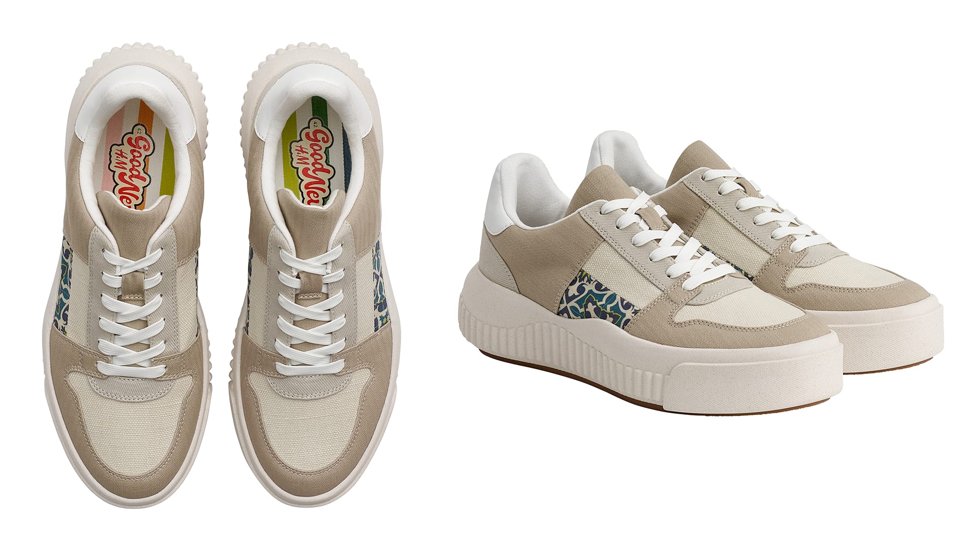 H M Collaborates With Good News On This New Sustainable Sneaker Capsule Complex
