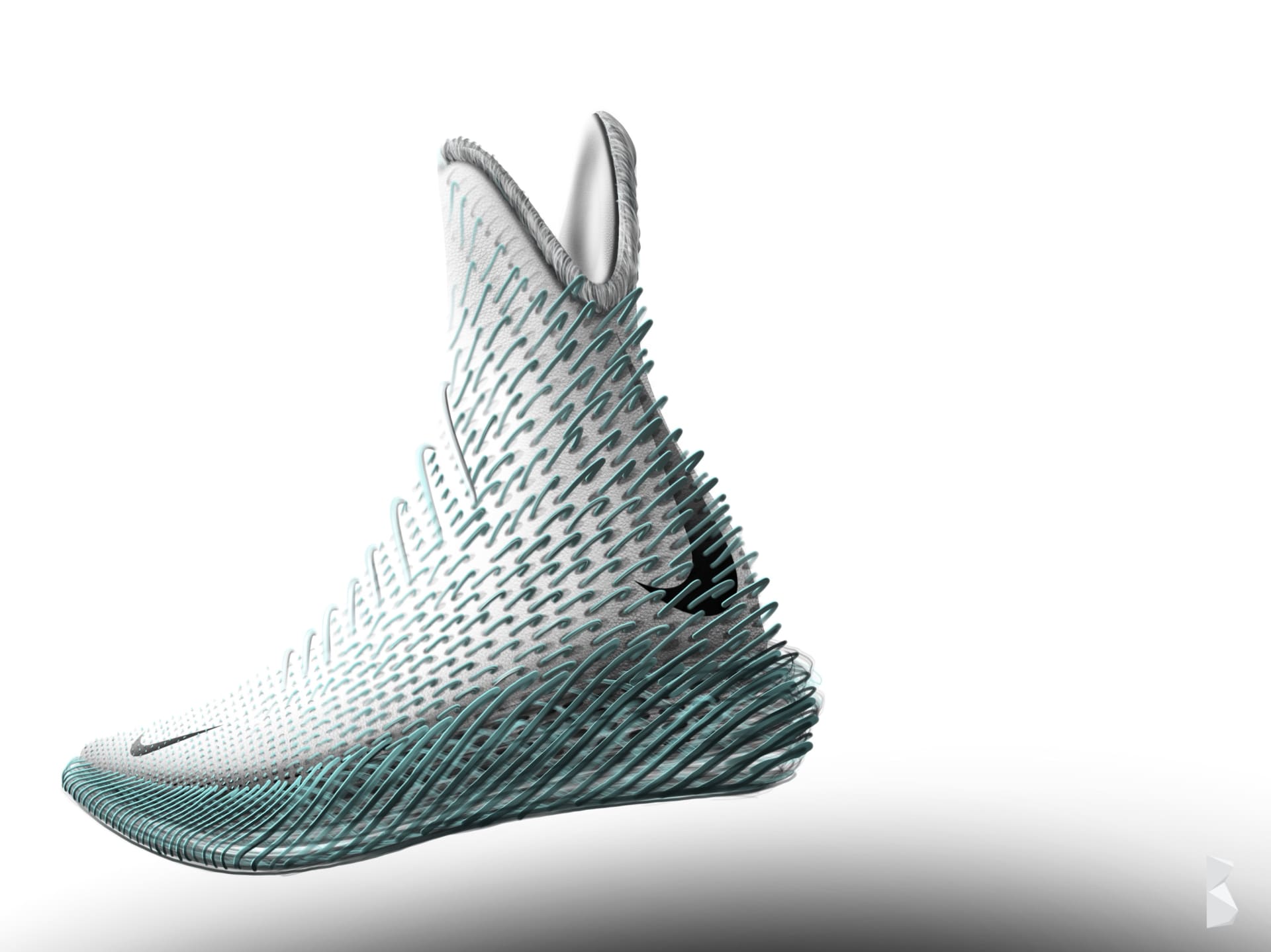 Futuristic Basketball Sneakers 