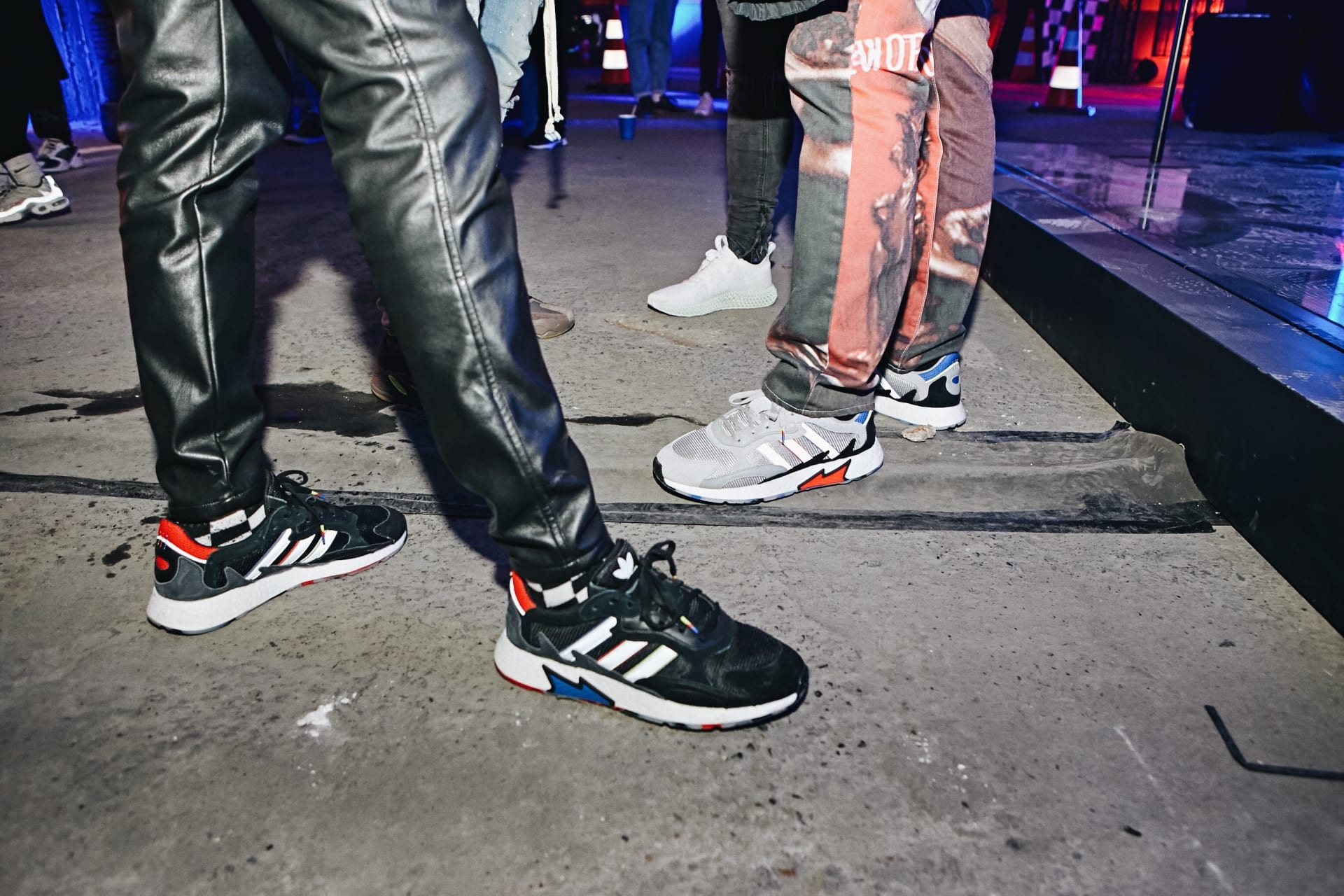 adidas tresc run on feet