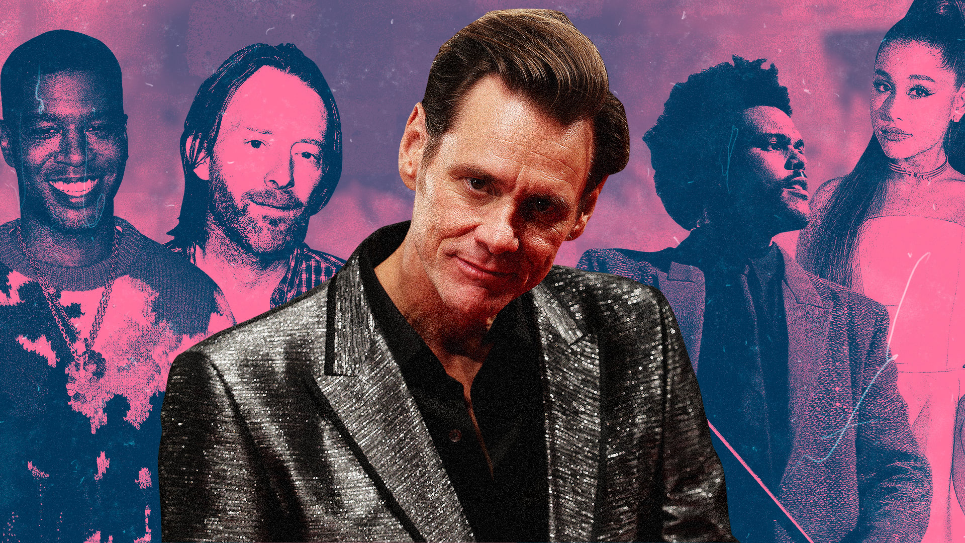 jim carrey surprising music moments and connections