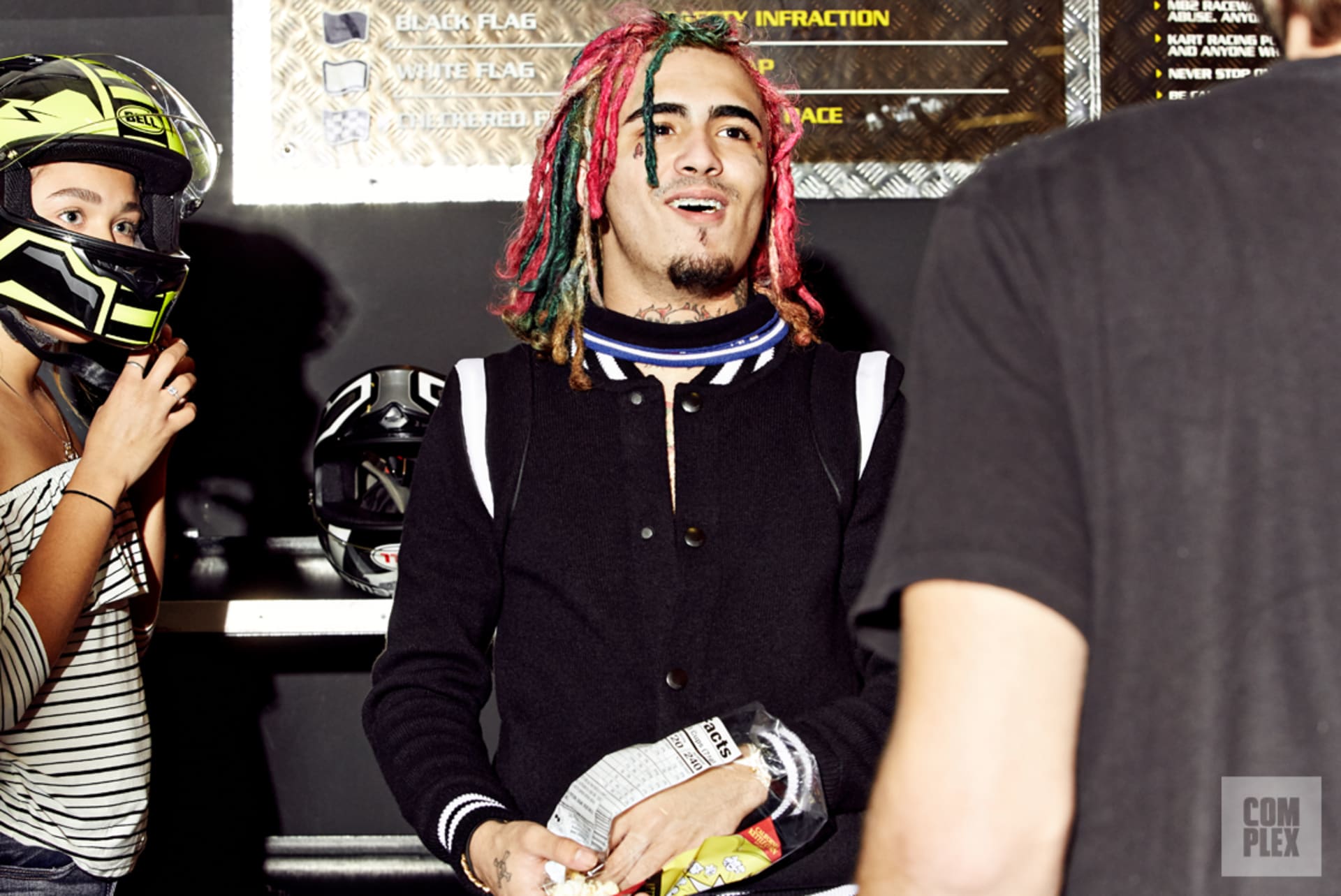 Lil Pump's Blue Hair is the Latest Trend in Hip Hop - wide 4