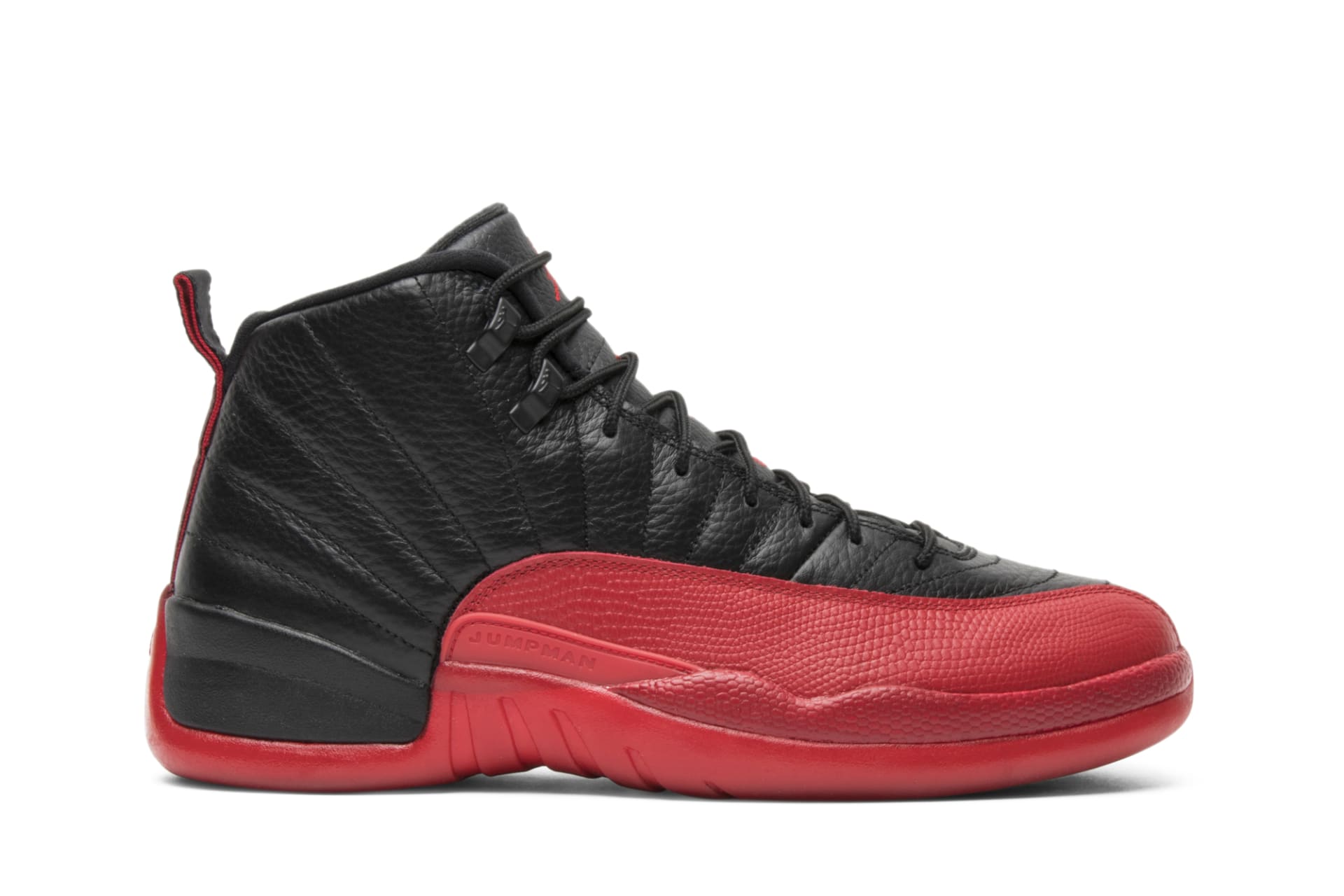 retro jordan 12 red and black