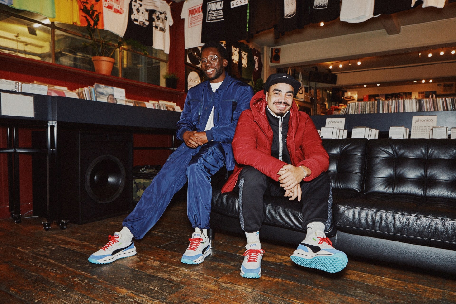PUMA Recruit Ellis Gilbert and Deejay Abstract Out in a New Lookbook for the PUMA | Complex