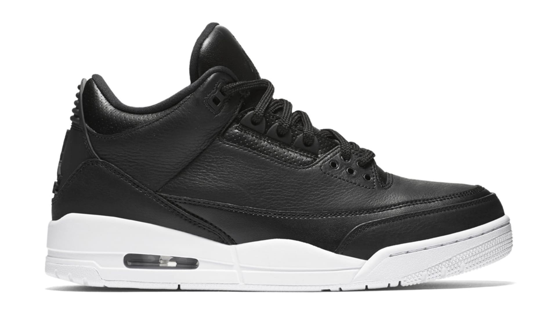 black jordans white sole