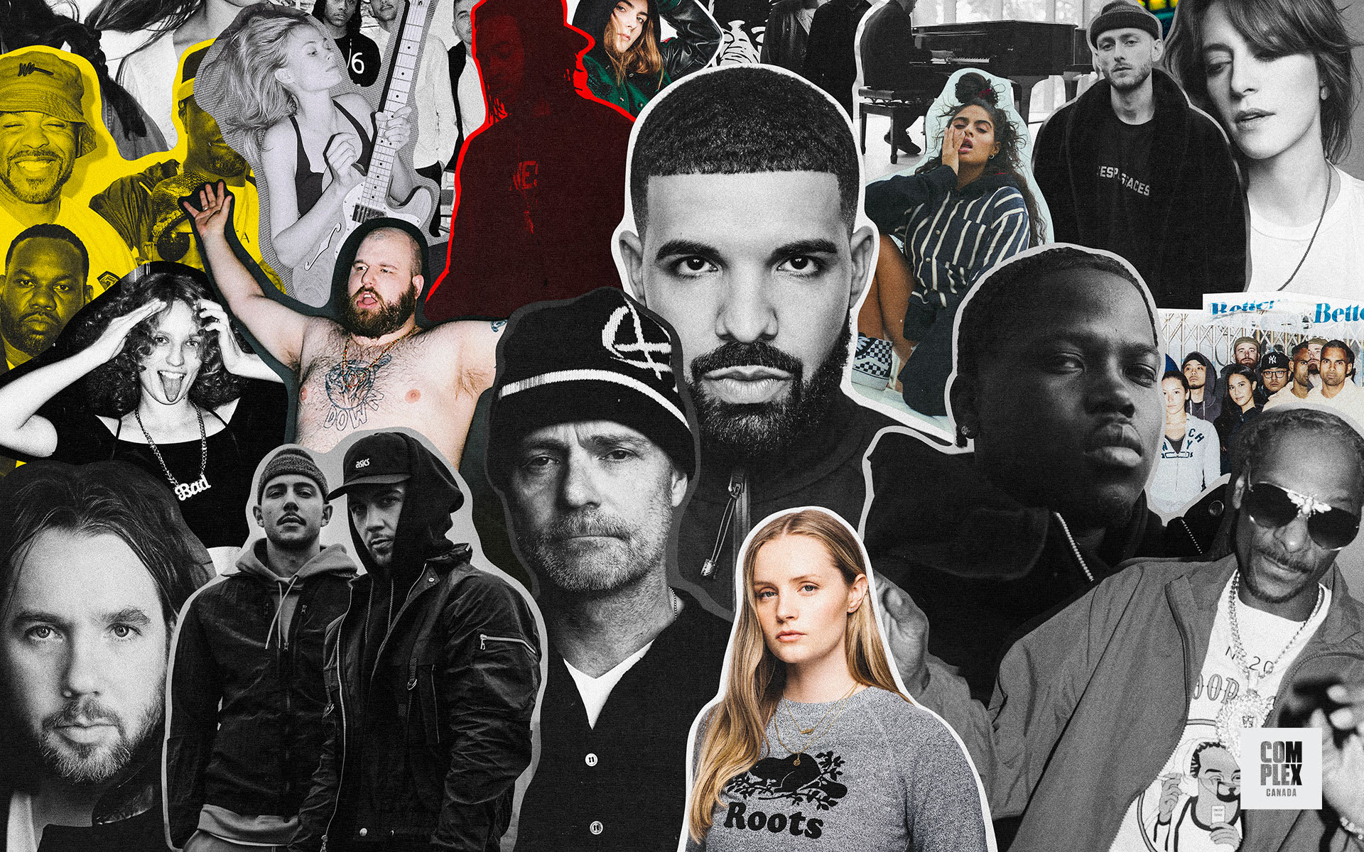 The last 20 years of Canada's music scene, including Drake, Tragically Hip, Jessie Reyez