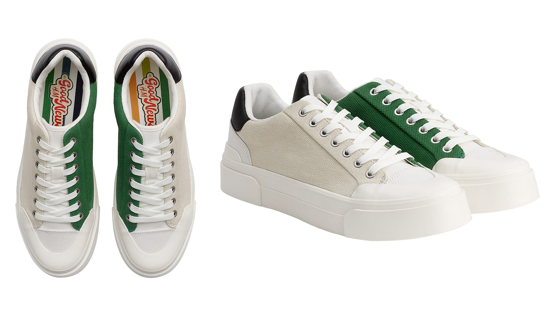 H M Collaborates With Good News On This New Sustainable Sneaker Capsule Complex