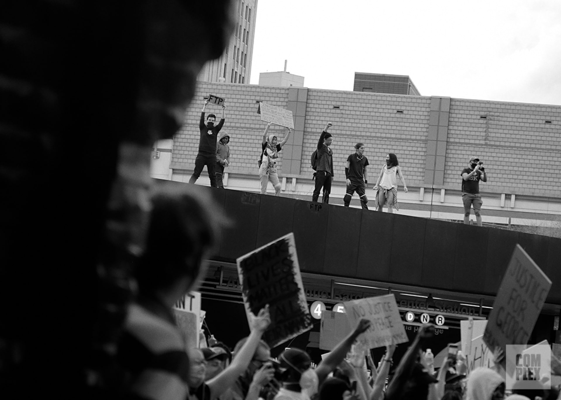George Floyd protest Barclays Center in Brooklyn